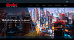 Desktop Screenshot of dundarelektrik.com.tr